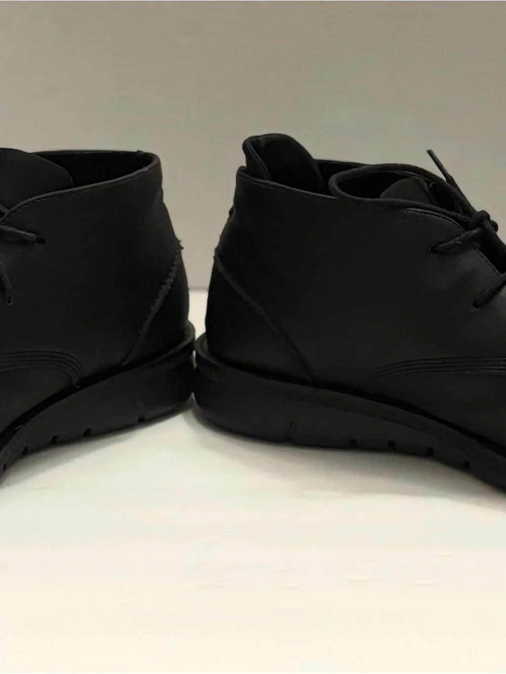 Kenneth Cole Reaction Men's Size 10 Black Leather London Chukka Boots